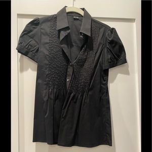 Theory button down short sleeve shirt